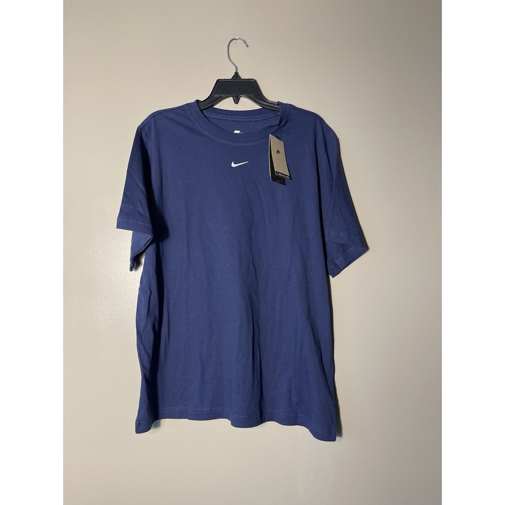 Nike Sportswear Essential Women's T-Shirt Navy Blue Sz 2XL NWT FD4149-410